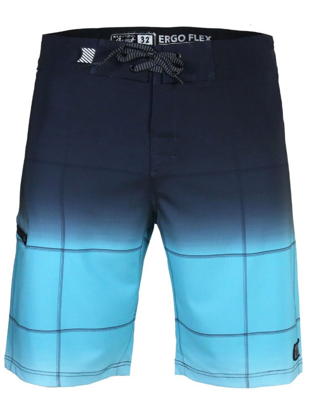 Men's Board Shorts No Lining Quick Dry with Pocket